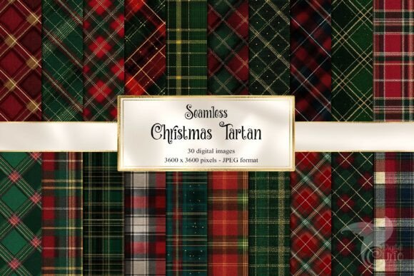 Download Christmas Tartan Fabric Textures - Premium Resources