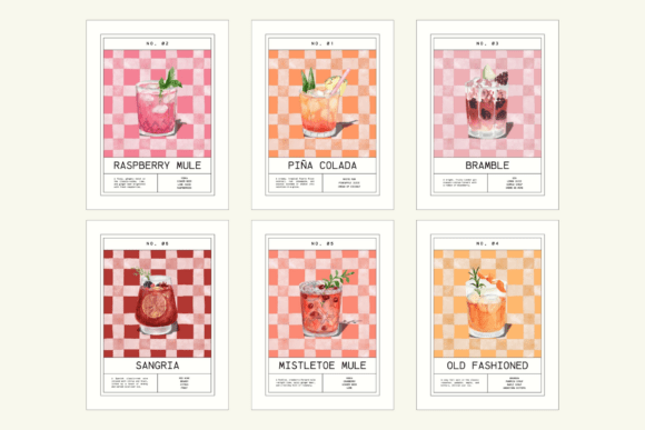 Download Cocktail Printable Wall Art Kitchen Bar - Printable wall Collection